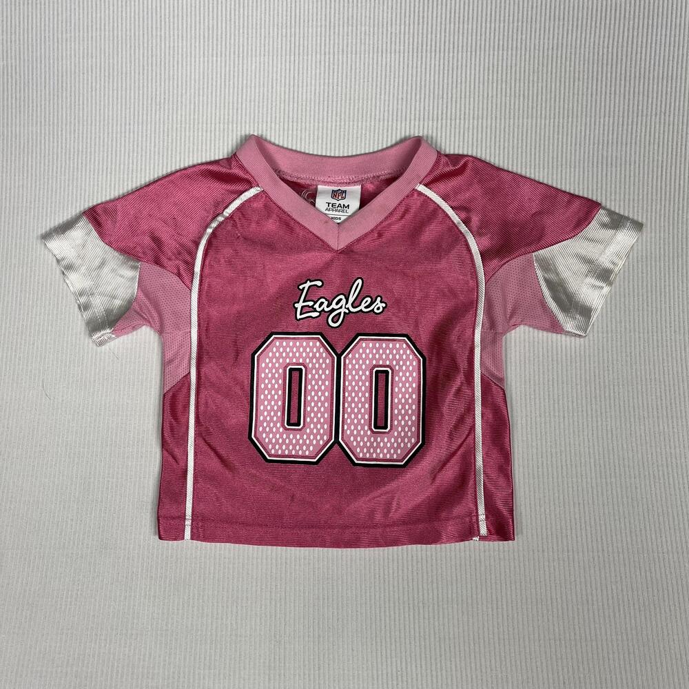 Philadelphia Eagles Jersey Girls 2T Pink NFL Football 00 NFL Team Apparel